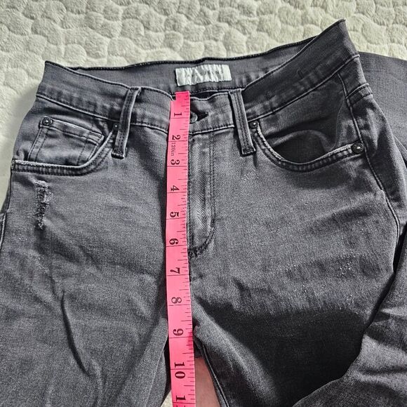 James Jeans twiggy skinny distressed faded black wash 2 - Picture 4 of 9